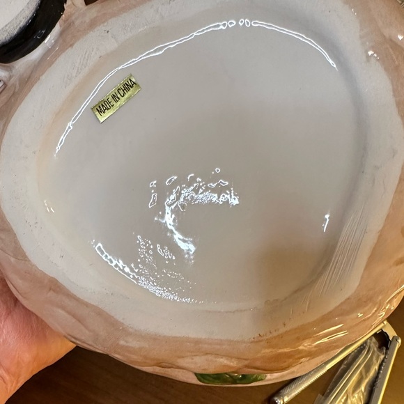 🎄🌟HP🌟VTG 1994 NIB Ceramic Nut Bowl/Nut Cracker House of Lloyd Nuts About XMas - Picture 9 of 13